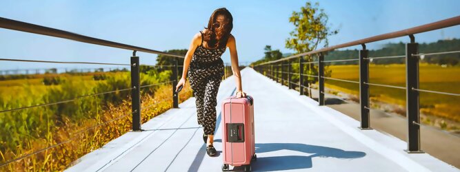 Wähle Eminent für hochwertige, langlebige Reise Koffer in verschiedenen Größen. Vom Handgepäck bis zum großen Urlaubskoffer für deine Frankreich Reisekaufen!